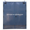 Commercial utility push bar fire resistant metal doors